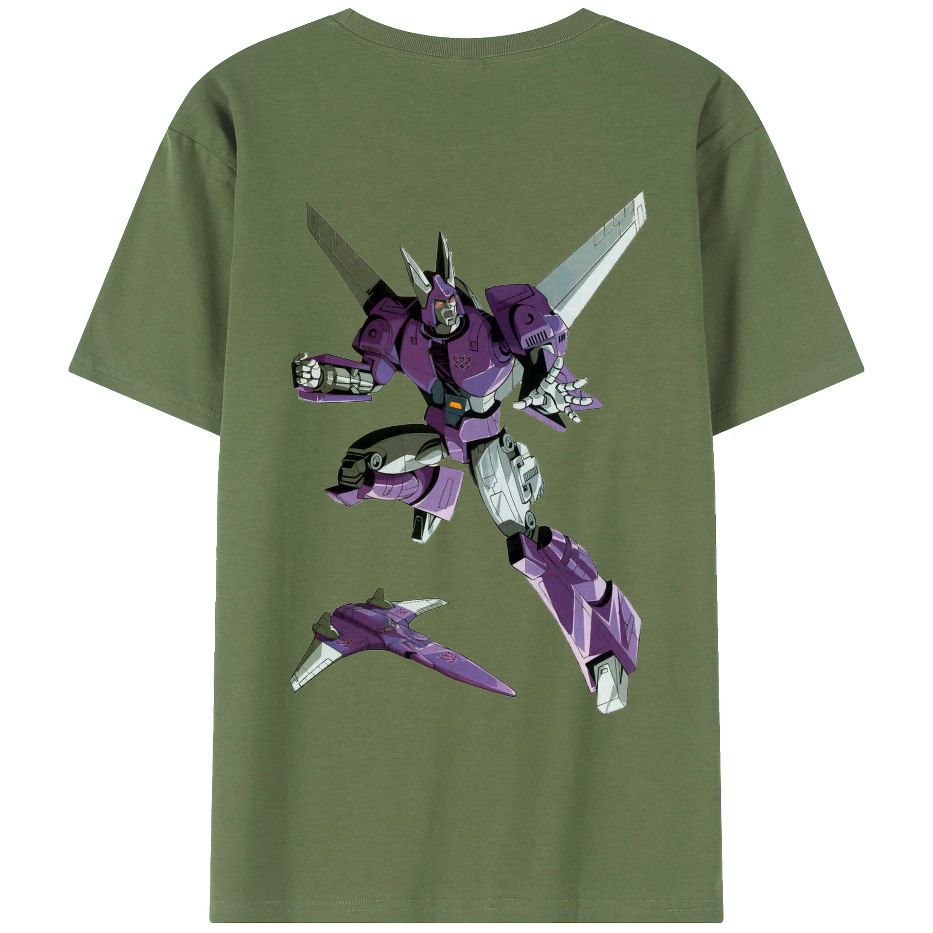 （画像用）  綿100％ メンズ半袖Tシャツ（バックプリント） 通気性